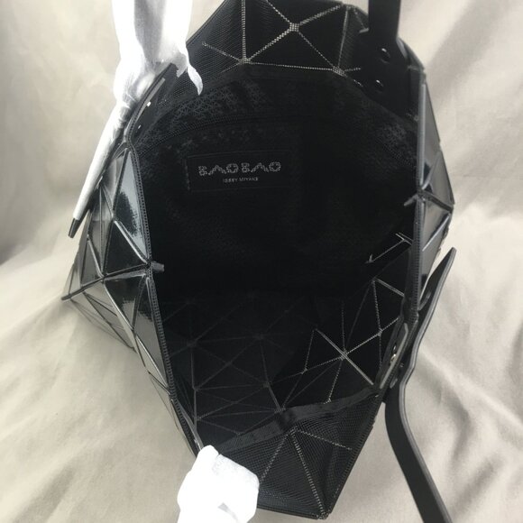 New Bao Bao Issey Miyake Lucent Tote Bag Black - Picture 8 of 11